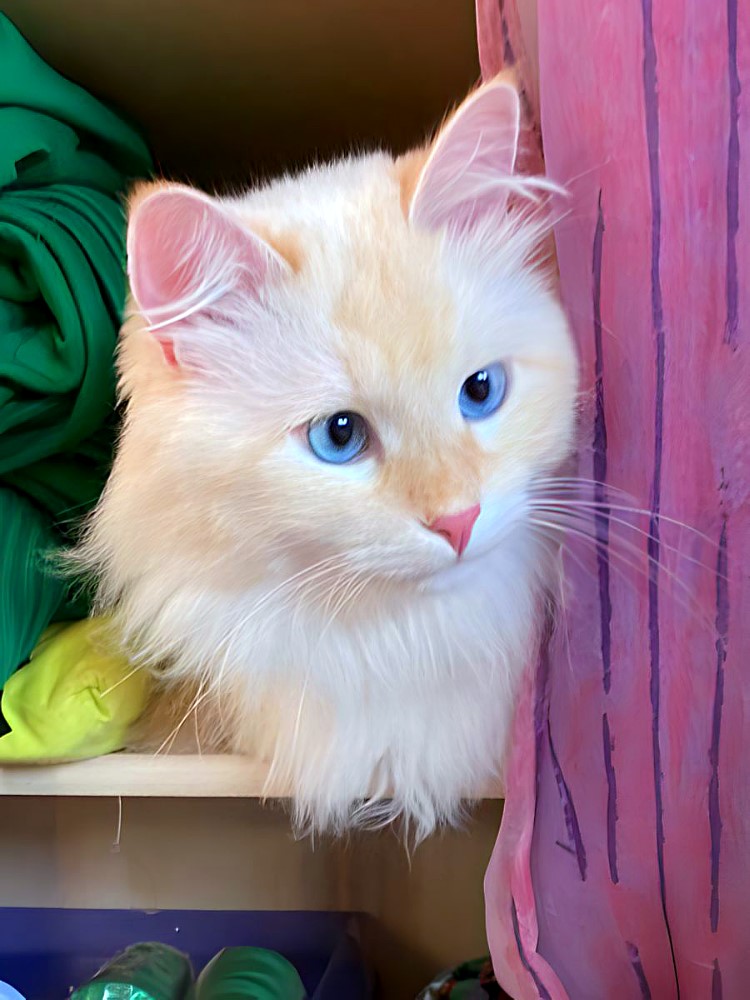 Milo+Blanco, Sibirische Katzen, Siberian Cats