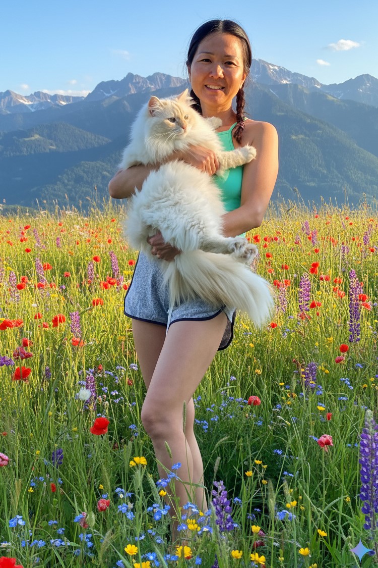 Milo+Blanco, Sibirische Katzen, Siberian Cats