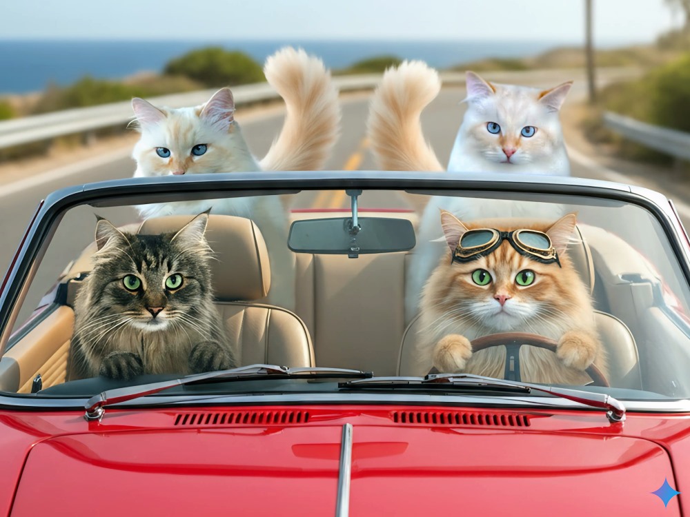 Milo+Blanco, Sibirische Katzen, Siberian Cats