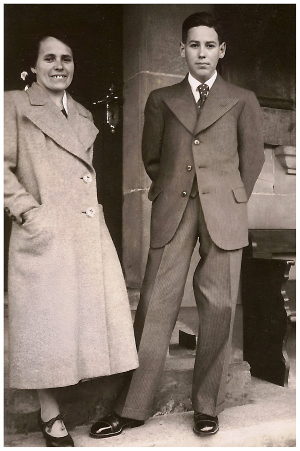 Marie Rosa Grimbühler-Weibel, Max Grimbühler-Lanz (1937), Vintage Photo 1937