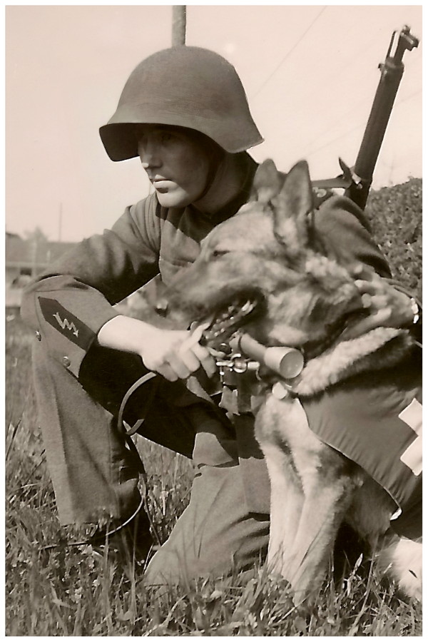 Militärdienst (1944), Max Grimbühler-Lanz, Vintage Photo Swiss Army 1944