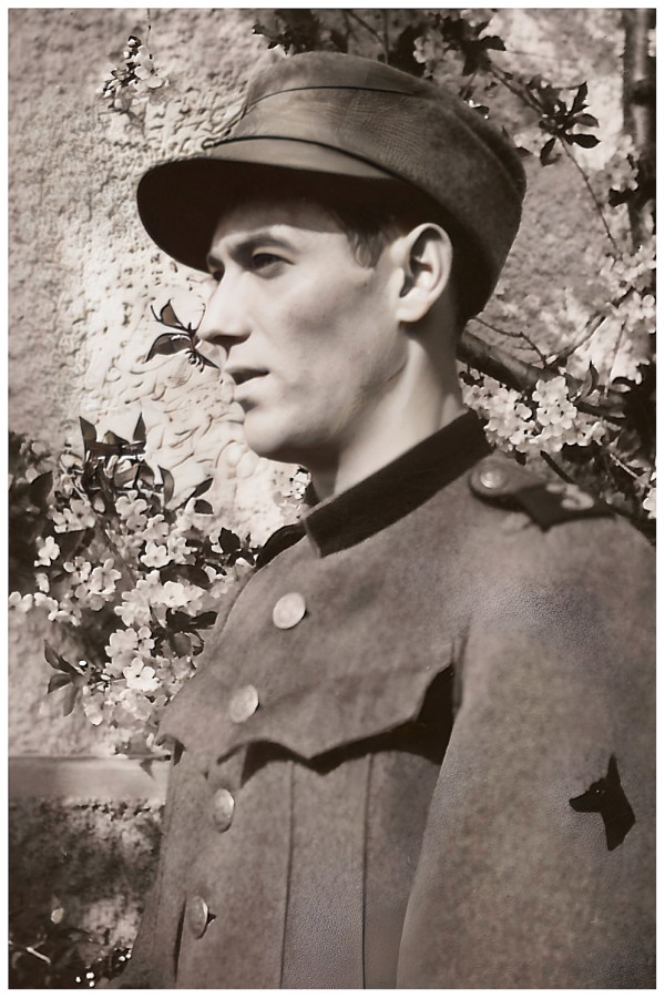 Militärdienst (1944), Max Grimbühler-Lanz, Vintage Photo Swiss Army 1944