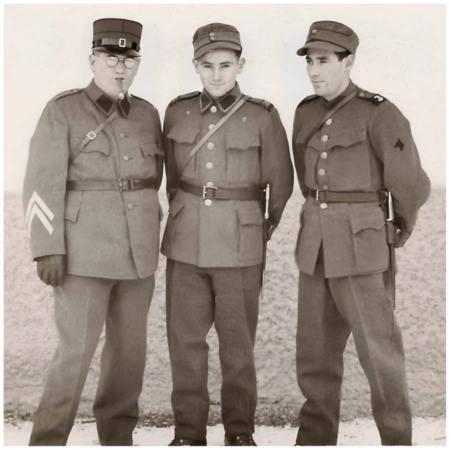 Swiss Army Vintage Photo 1944