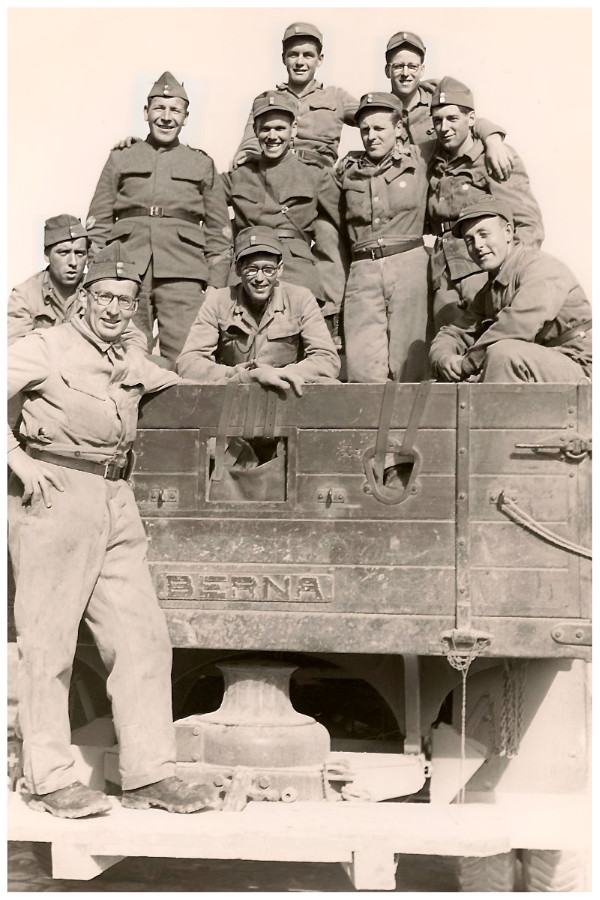 Militärdienst (1944), Vintage Photo Swiss Army 1944