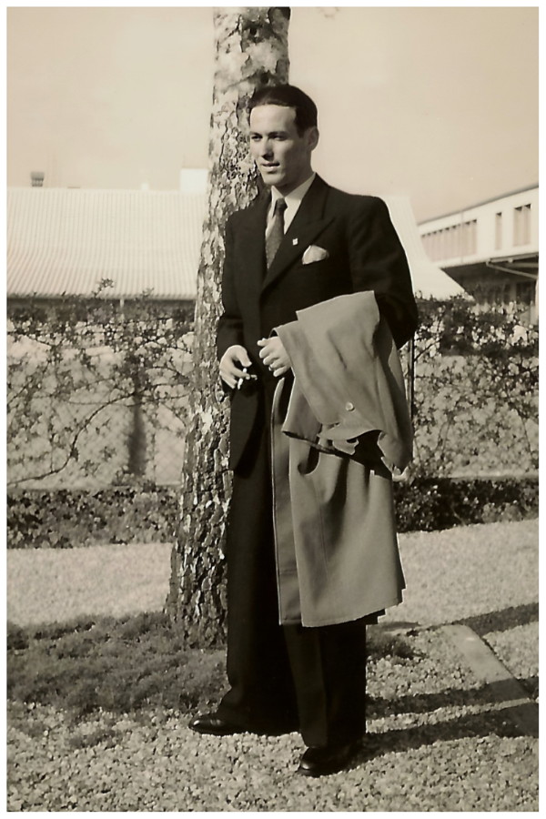 Max Grimbühler-Lanz (1945), Vintage Photo 1945