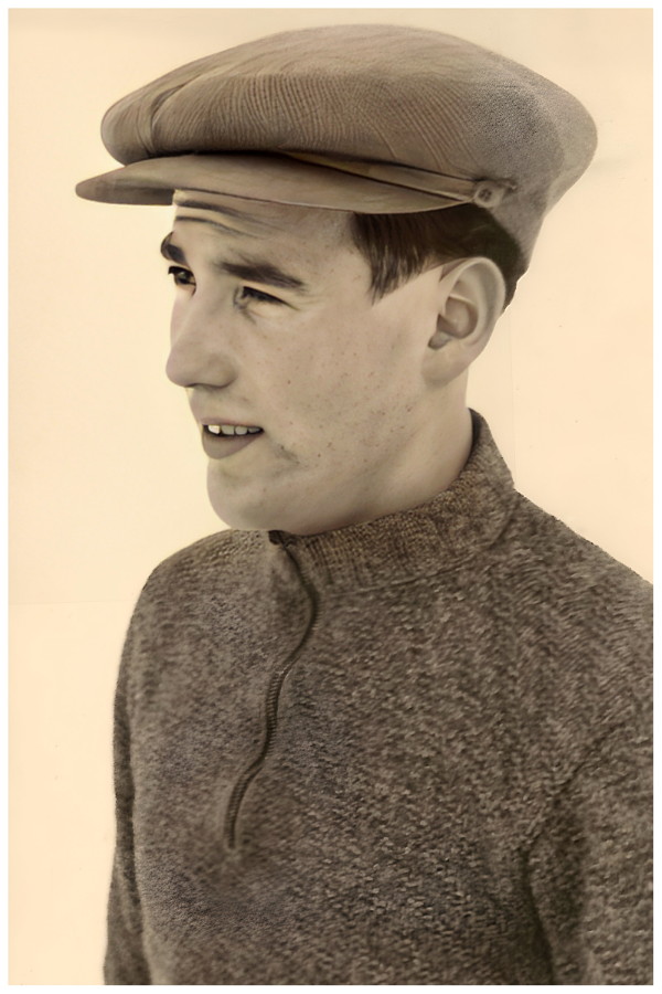 Max Grimbühler-Lanz (1945), Vintage Photo 1945