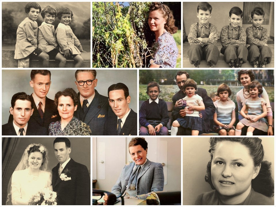 KI kolorierte Bilder, AI colored Images