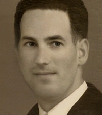 Max Grimbühler, Vintage Photo 1948, animated